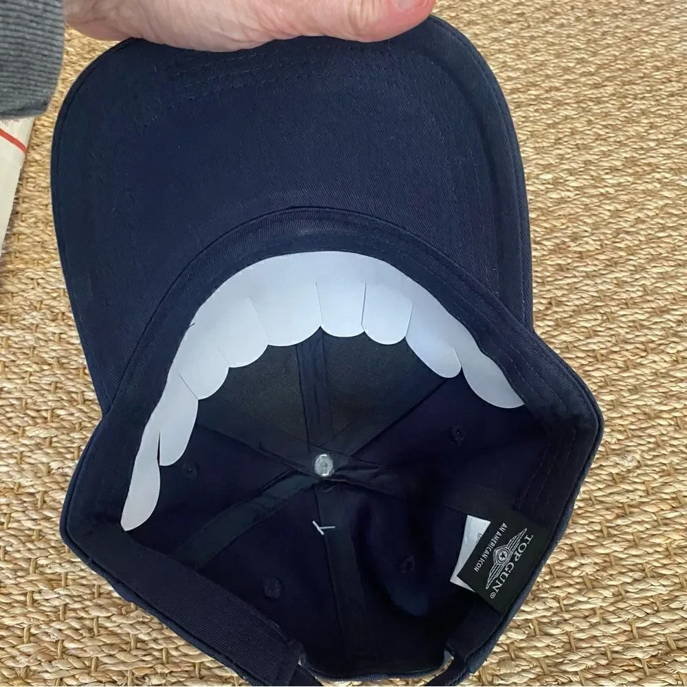 Top Gun Official Cap with Patches NWT